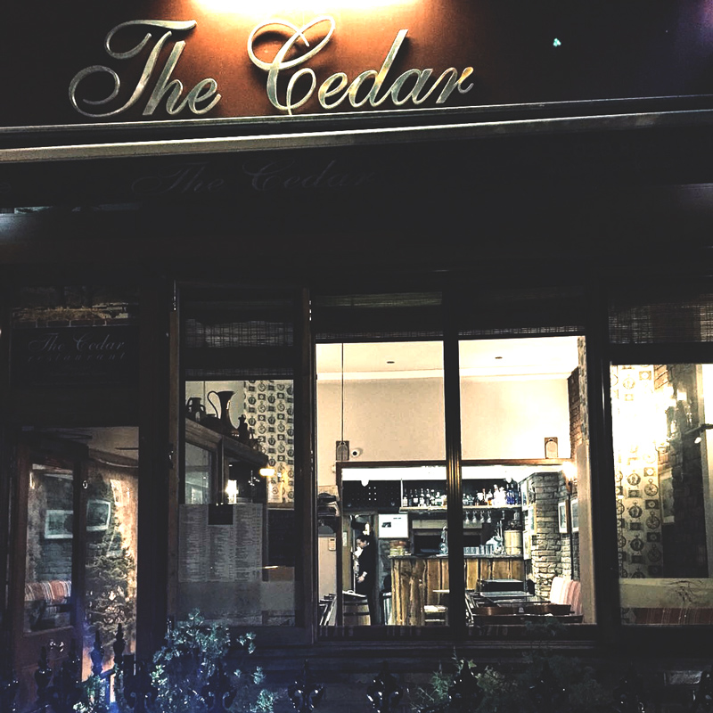 Lodon Libanese Restaurant the cedar