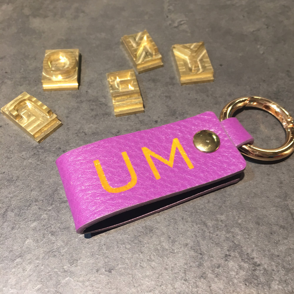 Heißfolienprägung Schlüsselanhänger mit USB Key