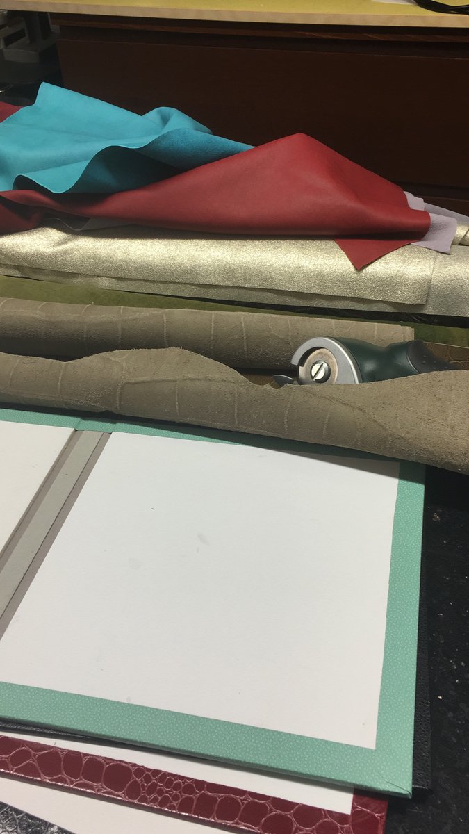 Verschiedene fertige Cover-Materialien