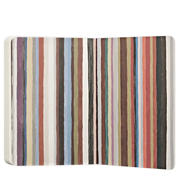 Innenseite des Paul Smith A6 Notizbuchs mit Signature Stripes