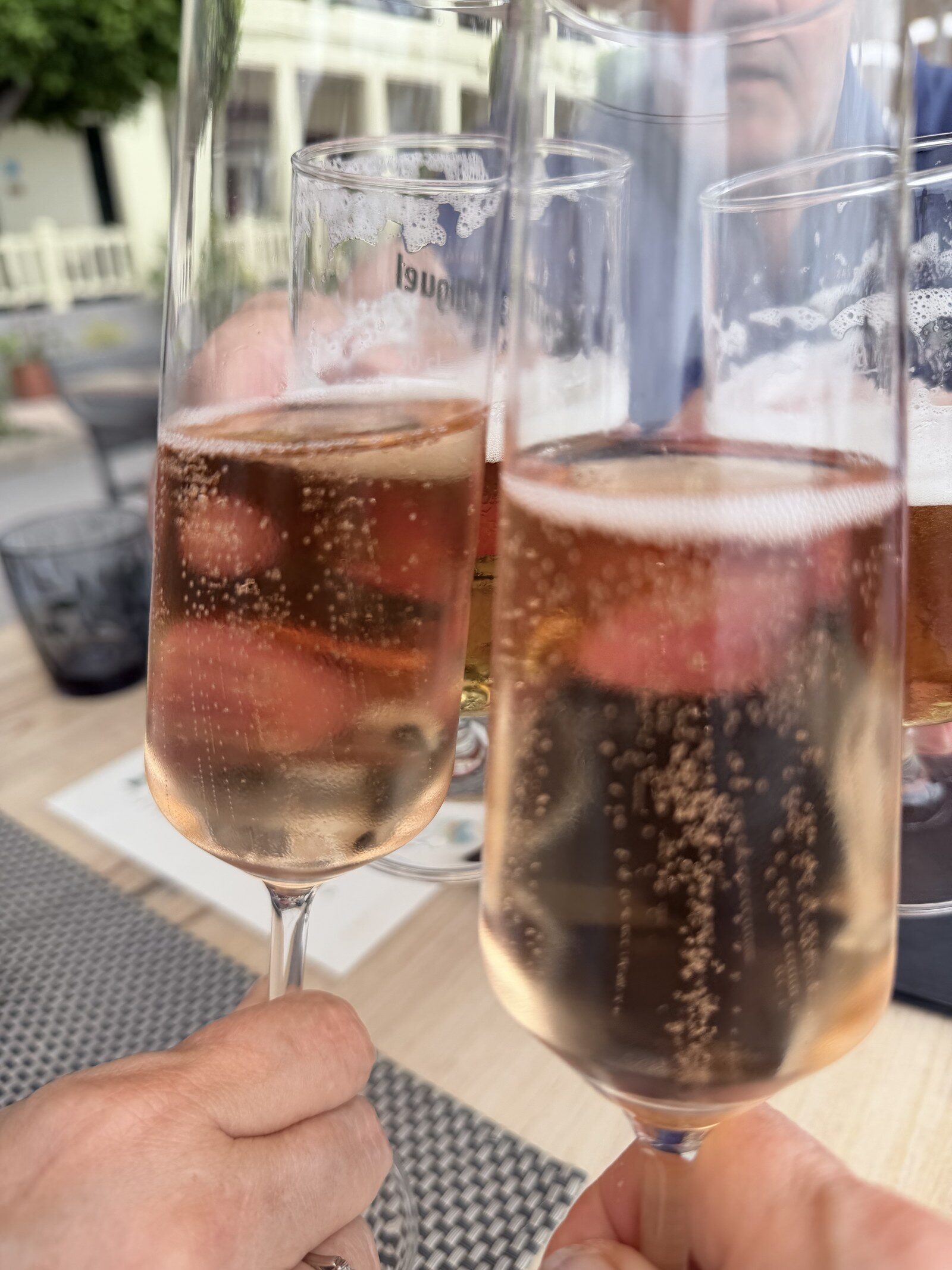Rose Cava Anstossen Es Passeig Port Soller Sundowner