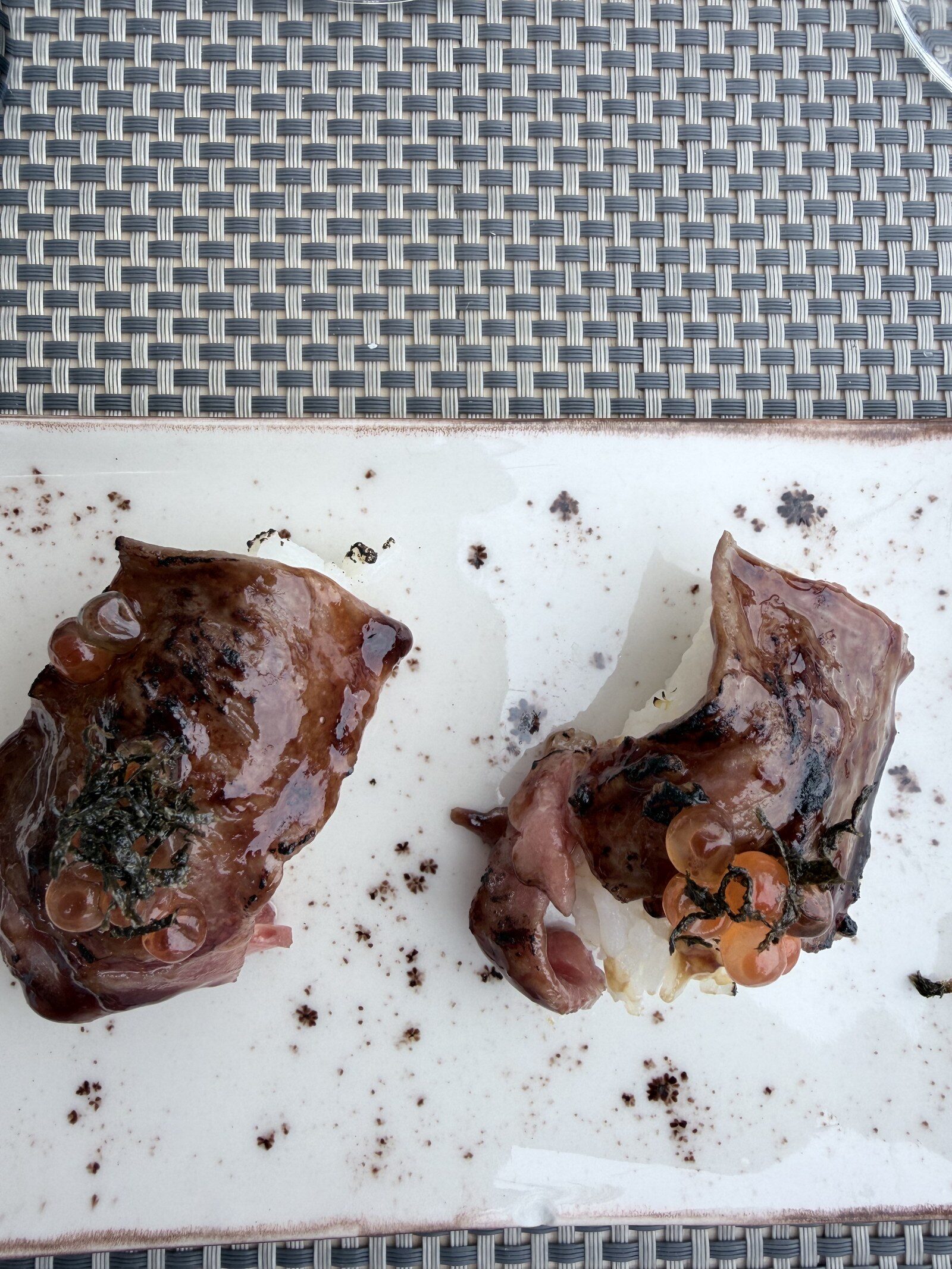 Sushireis mit Wagyu Rind und Kaviar Es Passeig Port Soller