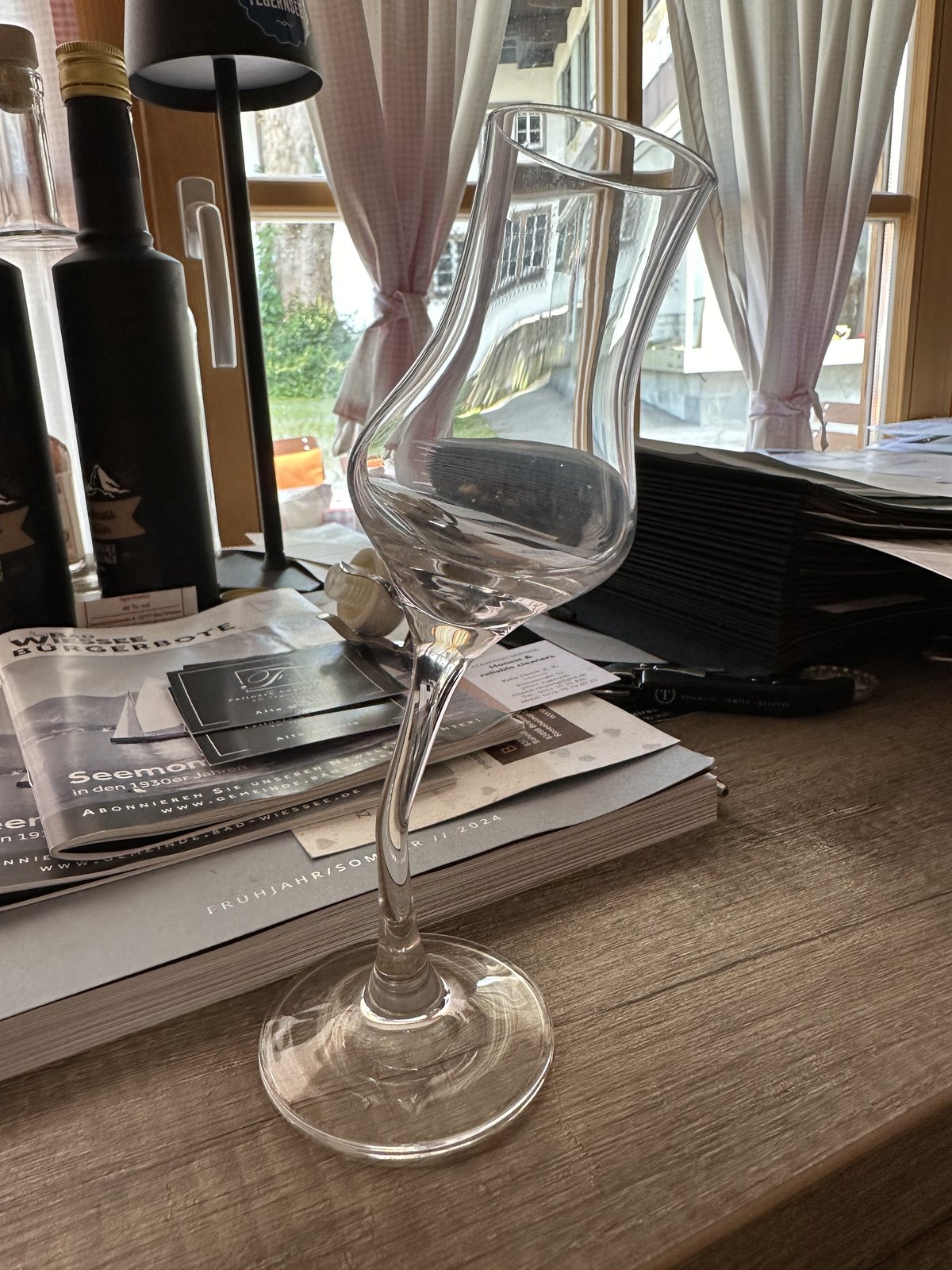 Fellners in Bad Wiessee, liqueurs and fine spirits